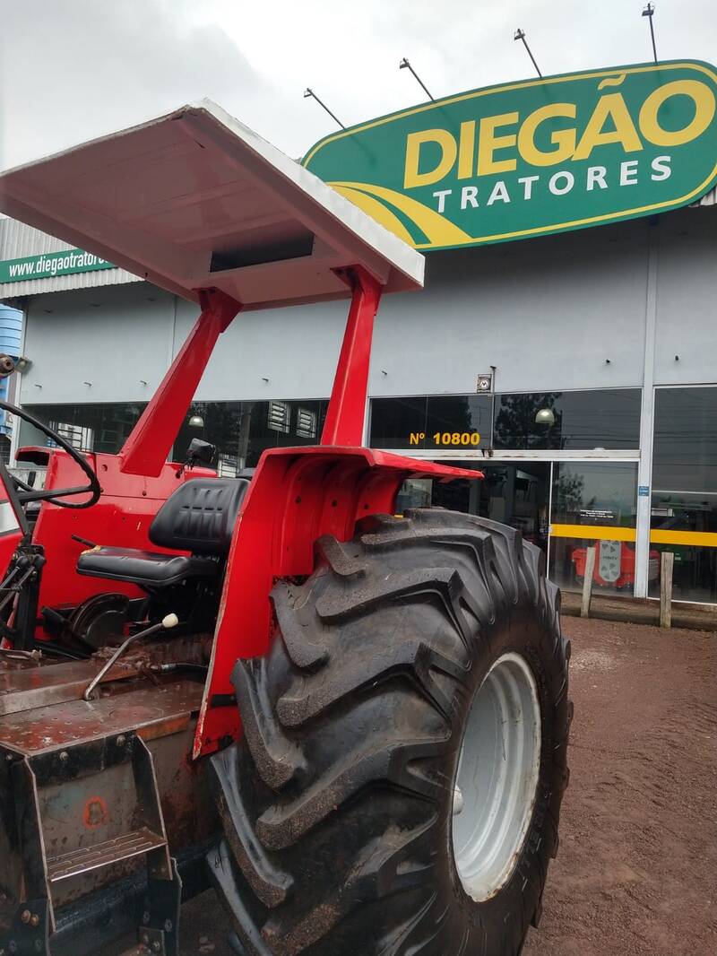 TRATOR MASSEY FERGUSON 295 - 4X4 - COM CONCHA DIANTEIRA (DIE-2588) - VENDIDO